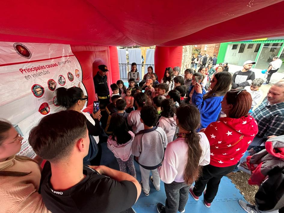Charla de capacitación Previo al ingreso al simulador de humo