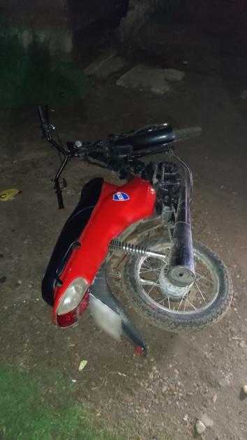 Moto incautada Moto incautada