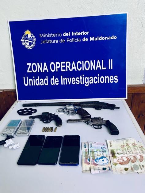 Armas incautadas