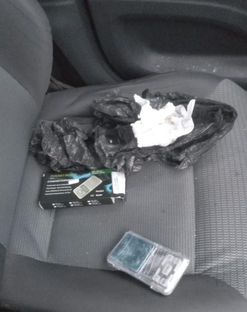 Incautación Drogas y balanza