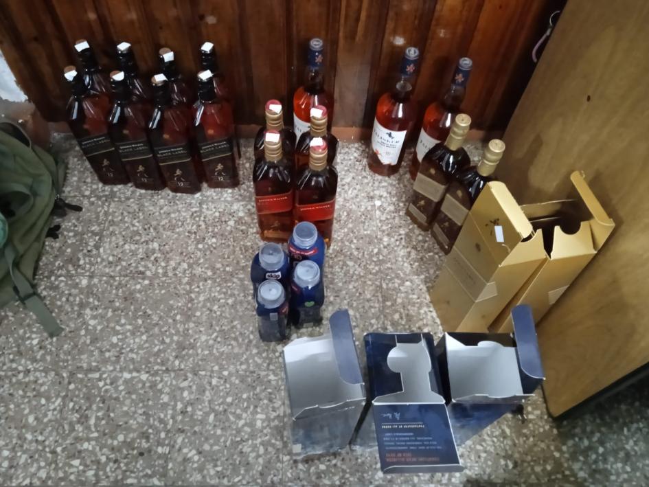 Mercadería incautada Mercadería incautada