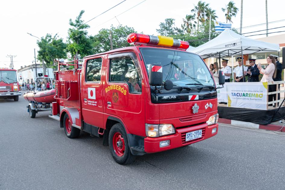 Bomberos desfile desfile