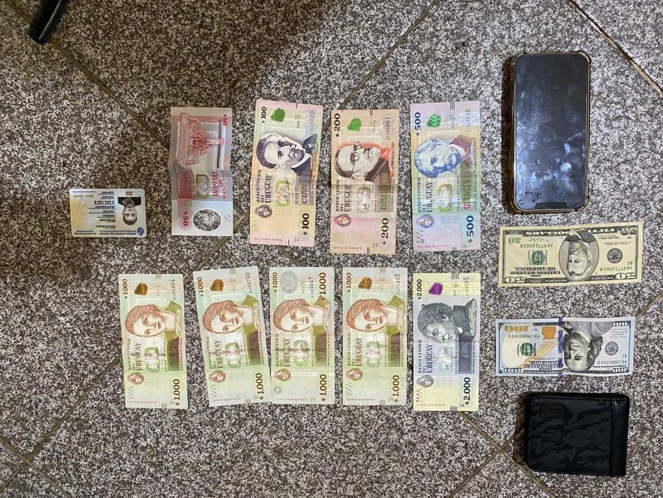 dinero incautado