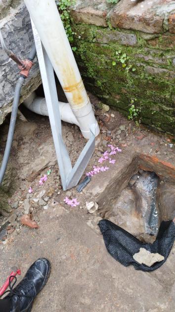 lugar donde se encontró la droga