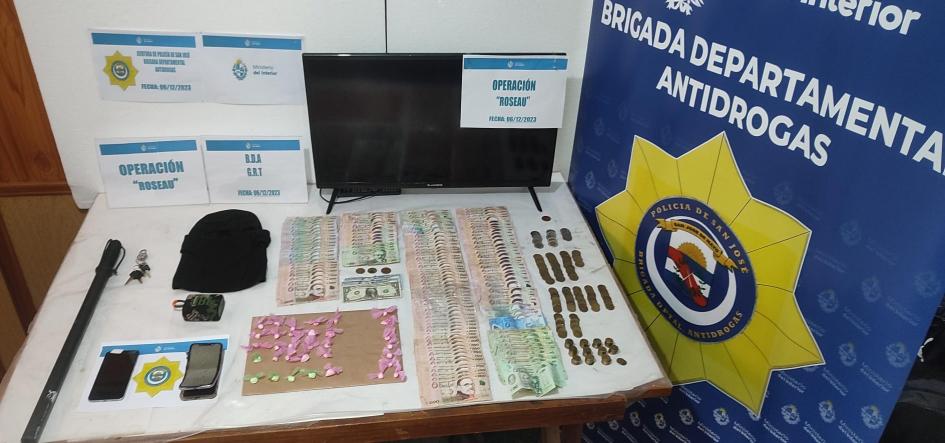 incautaciones en San José