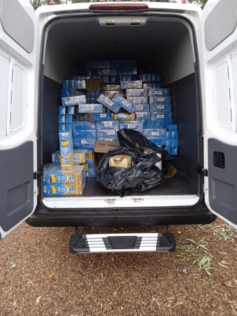 Incautación de mercadería en Salto