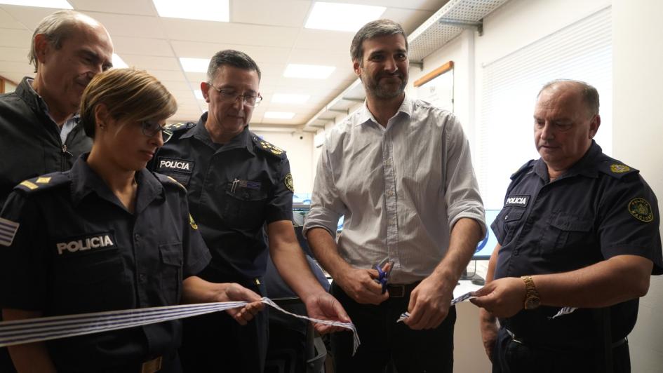 Inauguración del Departamento de Analítica y videovigilancia de Canelones