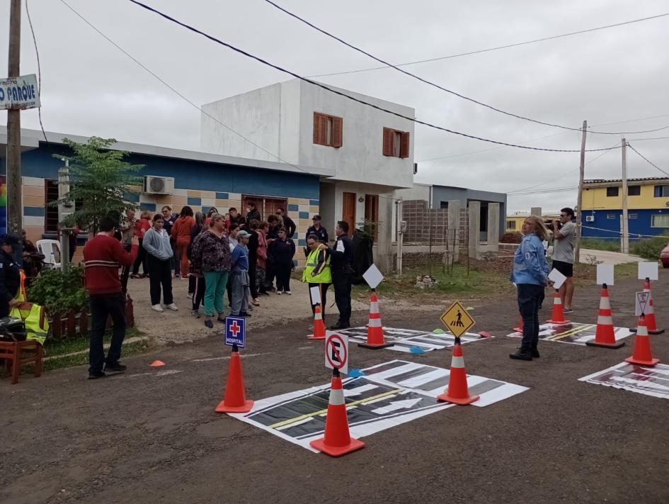 Talleres de educación vial en Artigas