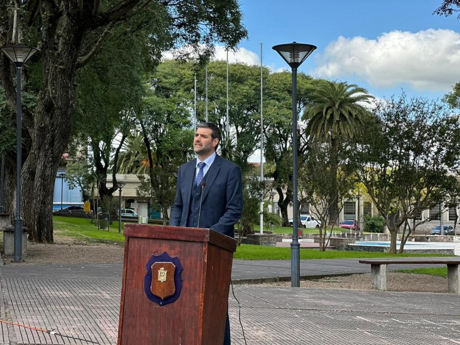 Discurso de ministro del Interior