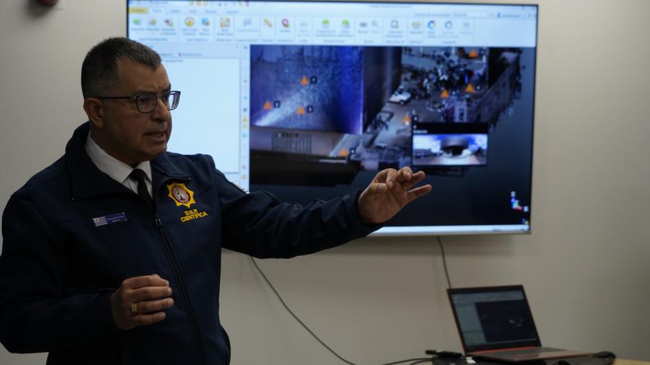 Presentación del nuevo escáner 3D de la Dirección Nacional de Policía Científica