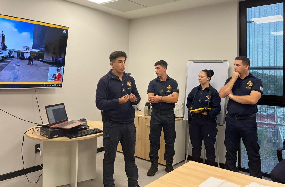 Presentación del nuevo escáner 3D de la Dirección Nacional de Policía Científica