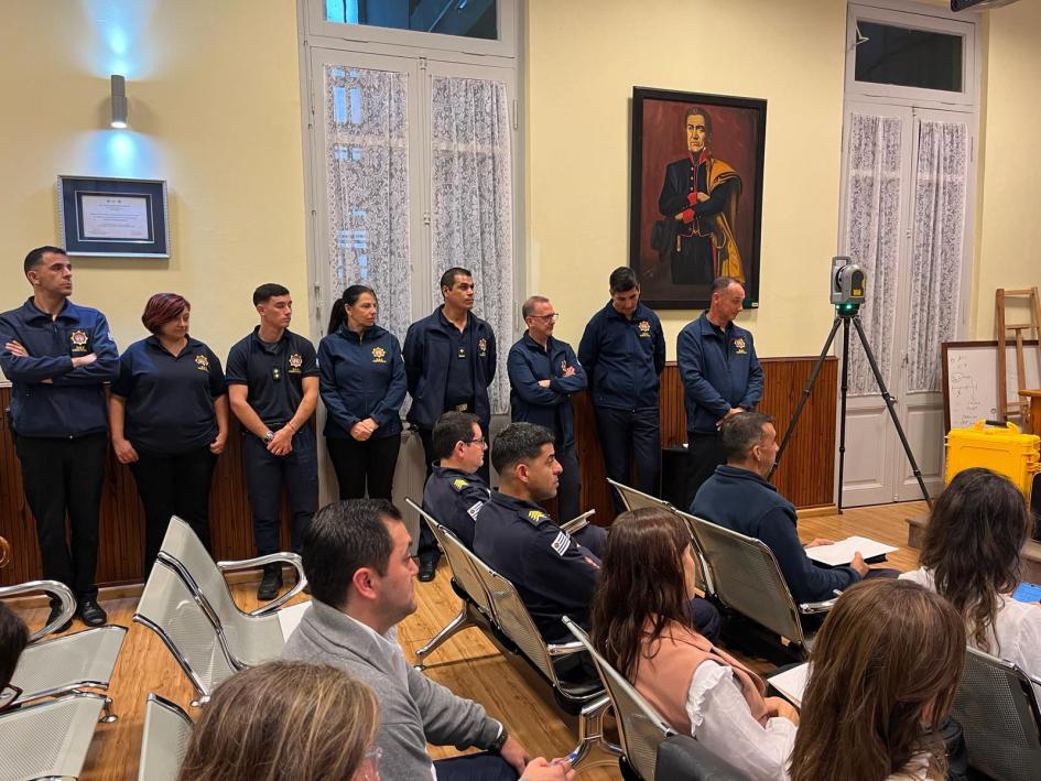 Policía Científica realizó su segunda jornada de capacitación: esta vez en Durazno