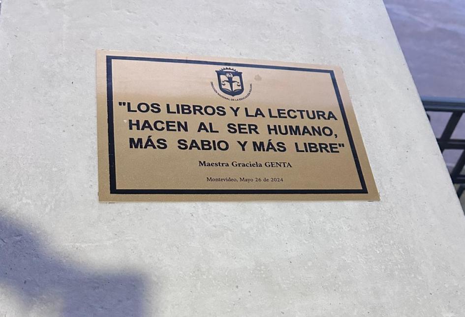 Inauguración de biblioteca temática en DNEP