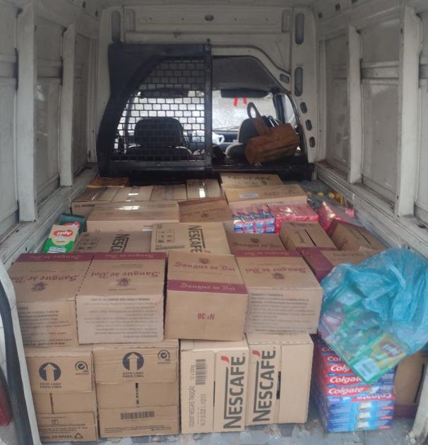 Mercadería incautada