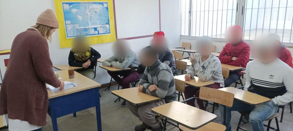 Jornada de actividades educativas en la Unidad N° 4