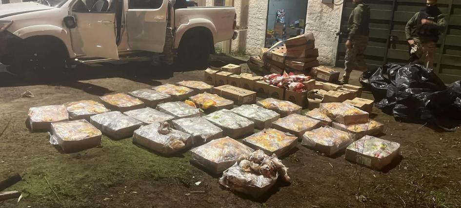 Mercadería incautada