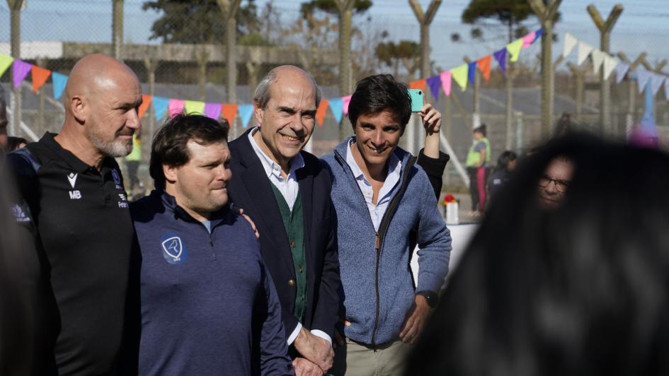 La Unidad N.º 5 Femenina disfrutó de una jornada deportiva con el seleccionado de rugby de Escocia