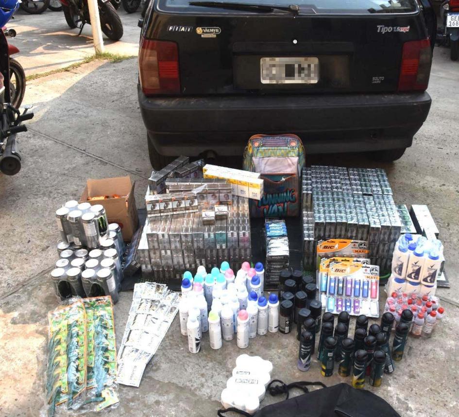 Detalle de mercadería incautada Detalle de mercadería incautada