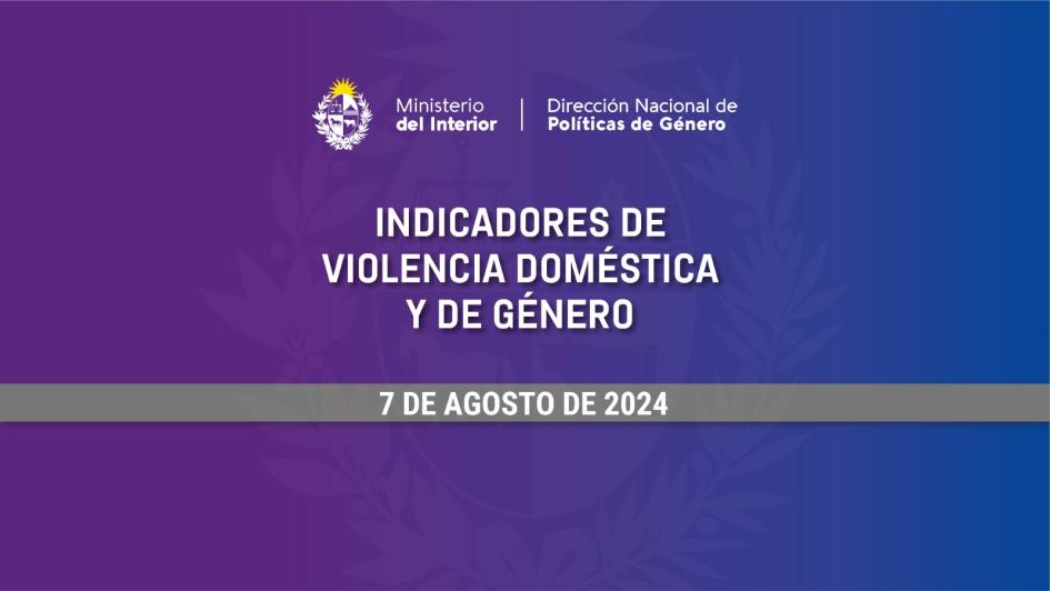 Se presentaron los indicadores de violencia doméstica y de género del primer semestre del año