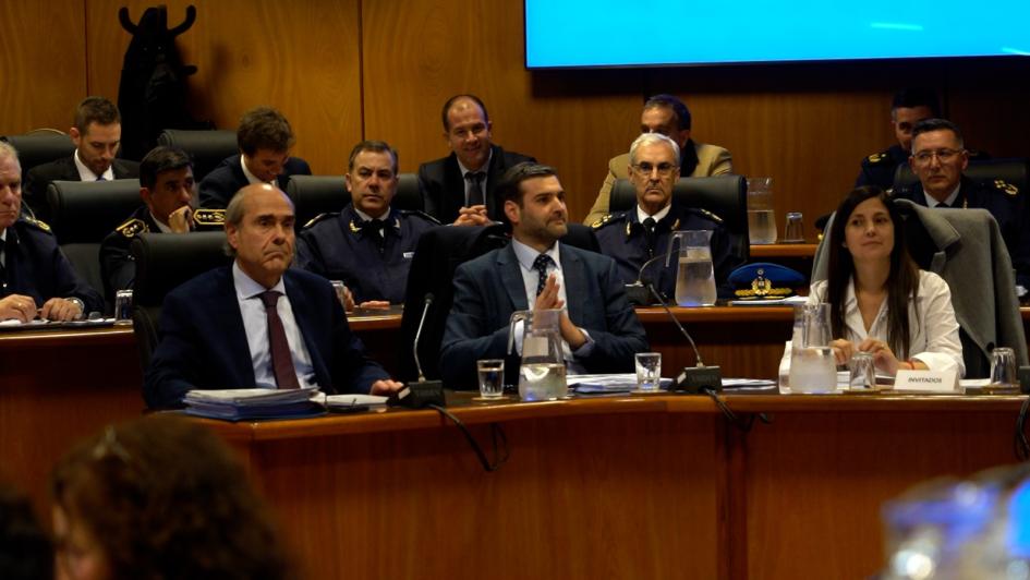 Ministerio del Interior compareció ante la Comisión de Seguridad 