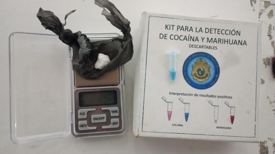 Estupefaciente incautado Estupefaciente incautado