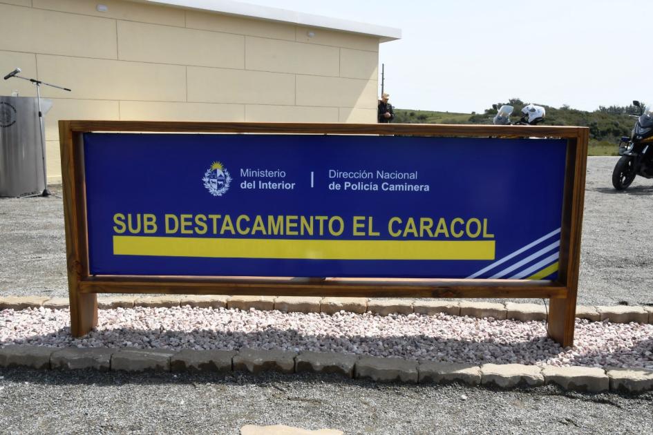 Policía Caminera inauguró nueva sede en Rocha