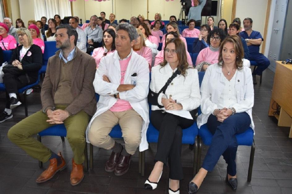 El ministro del Interior, Nicolás Martinelli, acompañó en la jornada de sensibilización sobre el cán