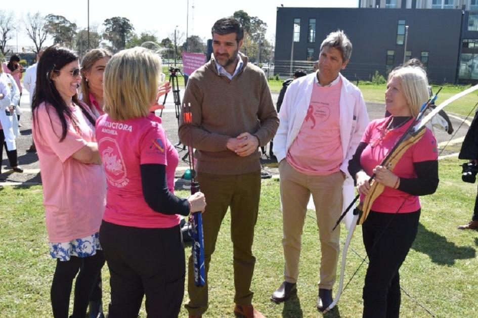 El ministro del Interior, Nicolás Martinelli, acompañó en la jornada de sensibilización sobre el cán