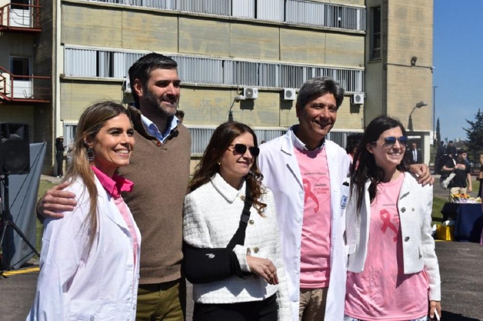 El ministro del Interior, Nicolás Martinelli, acompañó en la jornada de sensibilización sobre el cán