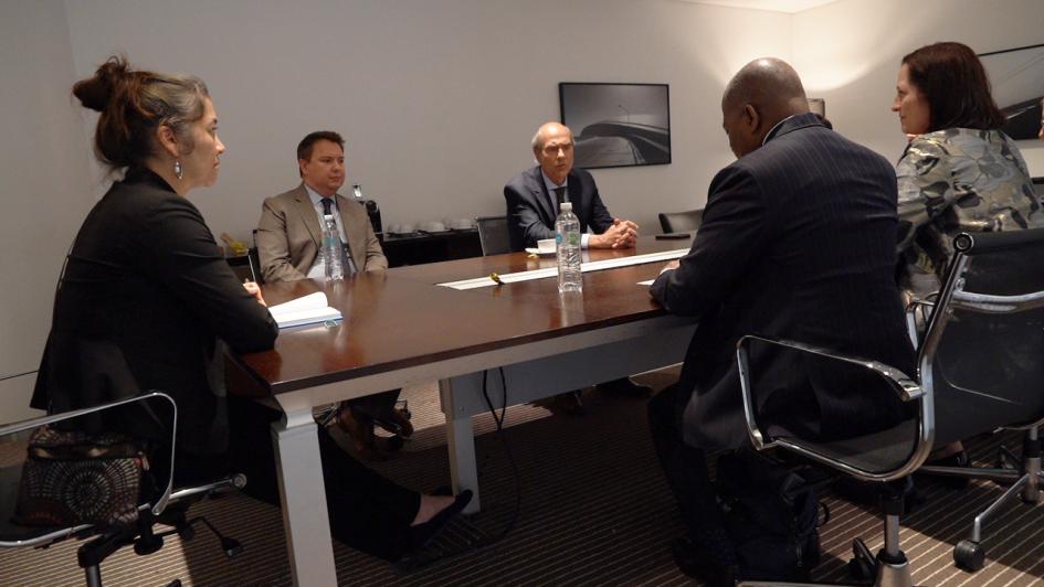 Reunión entre el Ministerio del Interior y la Oficina de Narcóticos de EE.UU