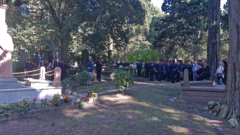 La Dirección Nacional de Bomberos realizó homenaje a aquellos funcionarios caídos en el deber