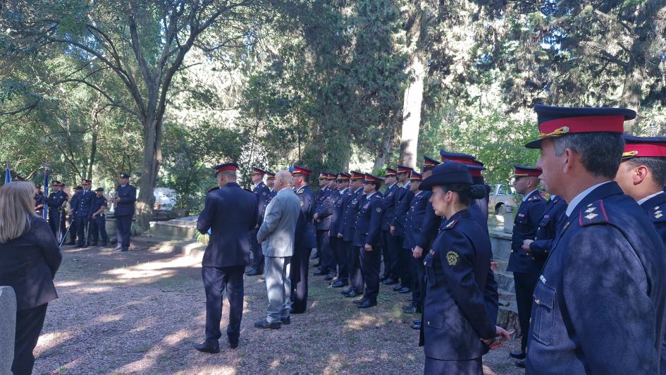 La Dirección Nacional de Bomberos realizó homenaje a aquellos funcionarios caídos en el deber