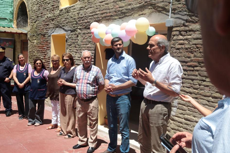 Ministerio del Interior presente en la inauguración del séptimo salón en el centro CAIF "Los Gallito
