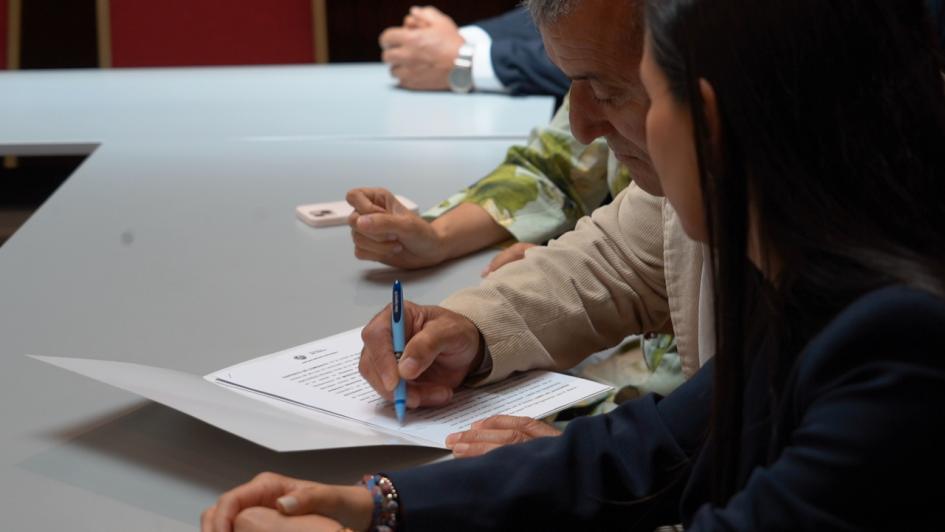 Firma del convenio Firma del convenio