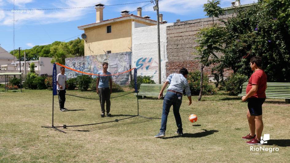 Recreación con chicos de Inau