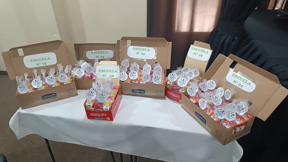 Merienda brindada
