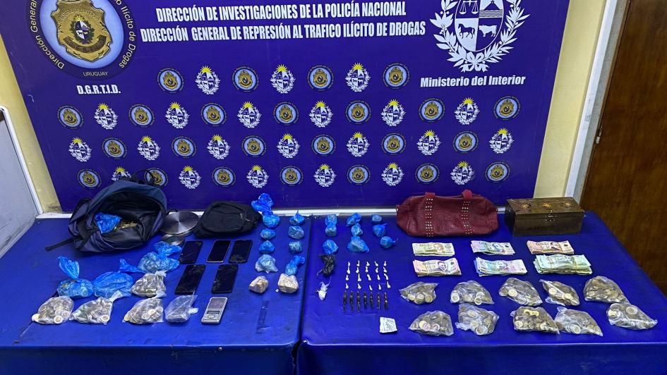 Total de objetos incautados. Total de objetos incautados.