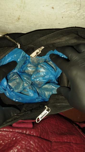 Parte de la droga incautada. Parte de la droga incautada.