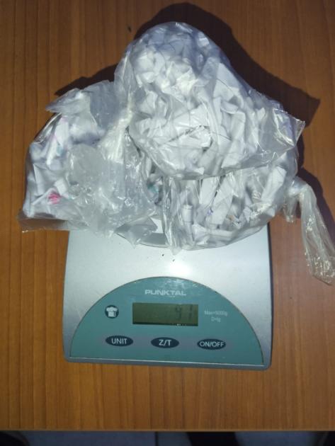 Pesaje de droga Pesaje de droga