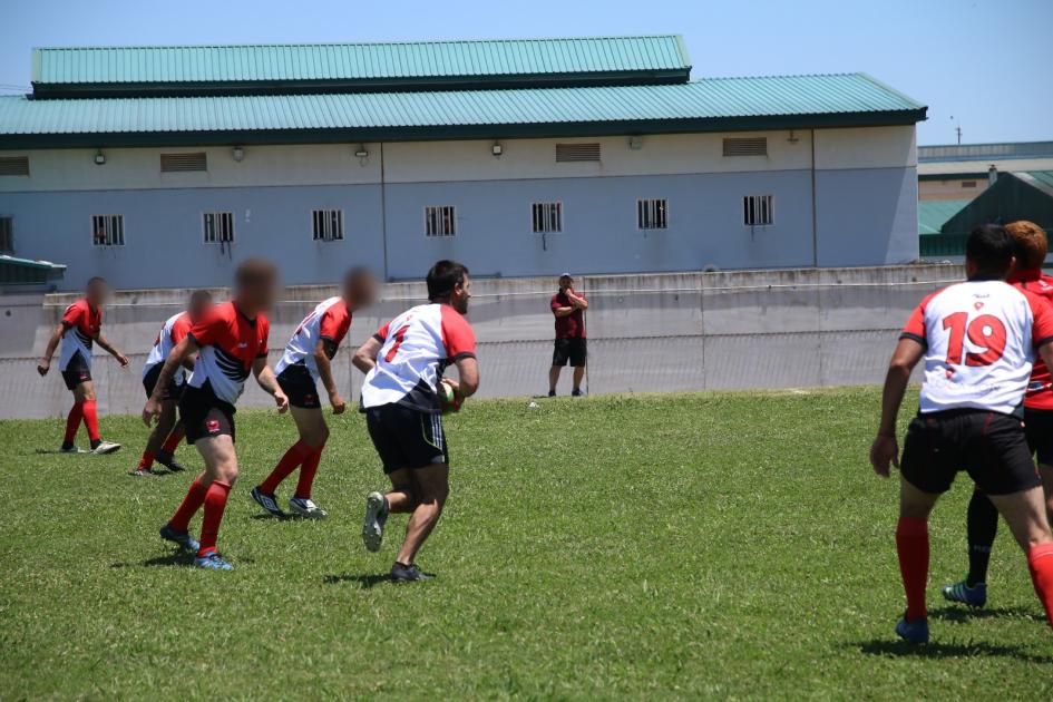 PPL masculino durante partido PPL masculino durante partido