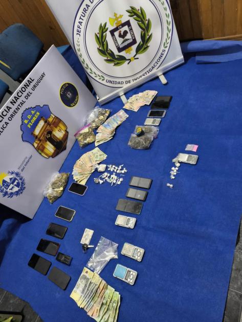 Operación Zamora: objetos y sustancias incautados Operación Zamora: objetos y sustancias incautados