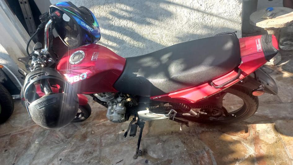 Motocicleta incautada Motocicleta incautada