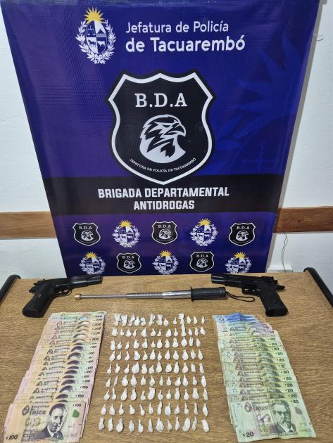 Operación Caída Libre: elementos incautados Operación Caída Libre: elementos incautados