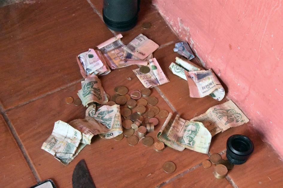 Dinero incautado. Dinero incautado.