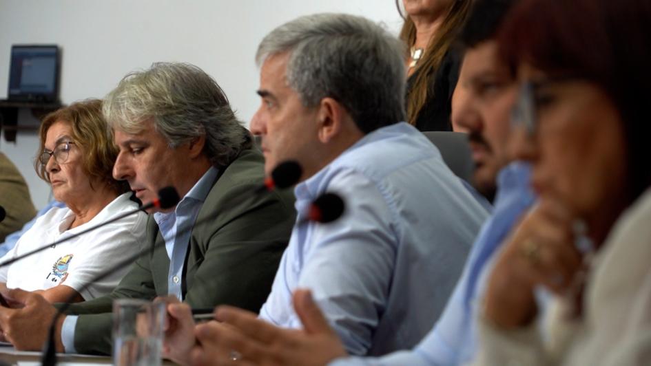 Algunos de los Intendentes presentes. Algunos de los Intendentes presentes.