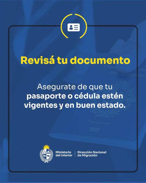 Información para viajar Información para viajar