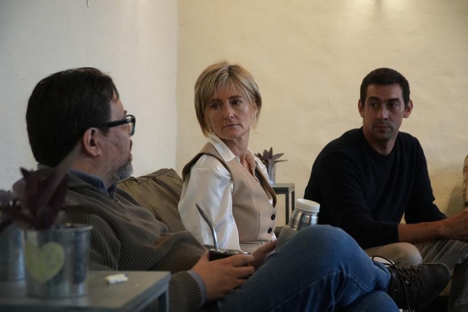 Reunión con intendente de Montevideo y otras autoridades Reunión con intendente de Montevideo y otras autoridades