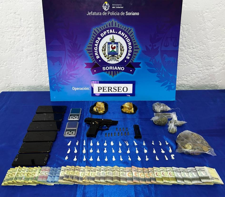 OBJETOS INCAUTADOS EN LOS ALLANAMIENTOS