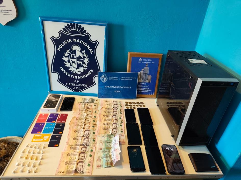 Incautaciones a los condenados Cae banda de estafadores
