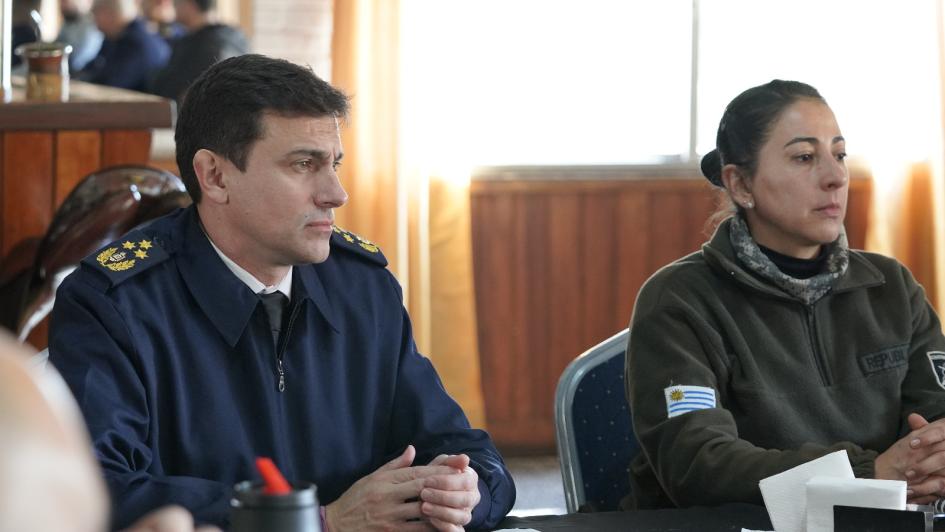 Subdirector de la Policía Nacional y Directora de la Guardia Republicana